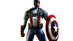 captain america marvel comics white background shield
