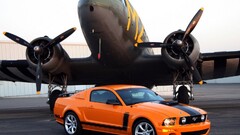 Car Aircraft orange cars vehicle