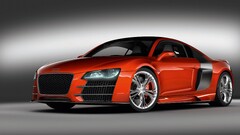 Car Audi red cars