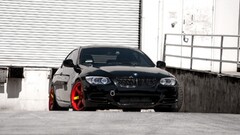 Car black cars BMW BMW E92 BMW 3 Series colored wheels vehicle
