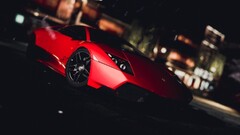 Car black red cars vehicle Supercars