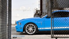 Car blue cars Ford Ford mustang shelby gt500 coupe muscle cars