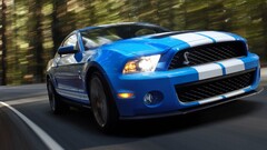 Car blue cars Ford road vehicle