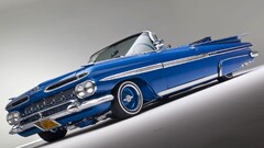 Car blue cars vehicle oldtimer