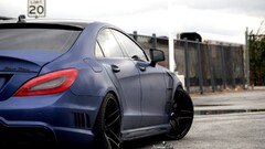 Car blue cars vehicle