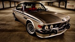 Car BMW BMW E9 front angle view