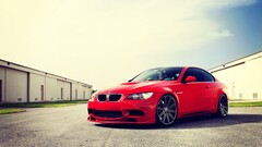 Car BMW BMW E92 BMW 3 Series vehicle red cars