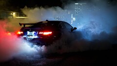 Car bmw m3 BMW race cars racing smoke BMW 3 Series BMW E92