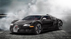 Car Bugatti black cars