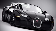 Car Bugatti black cars