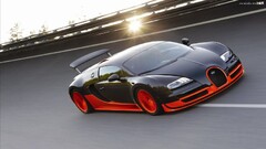 Car bugatti veyron vehicle