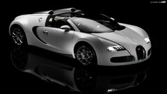 Car bugatti veyron vehicle reflection