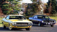 Car dodge challenger Hemi Cuda