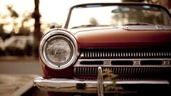 Car Dodge oldtimer oldtimers vehicle red cars