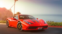 Car Ferrari Sea Ferrari 458 Speciale italian cars