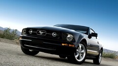 Car Ford Ford mustang black cars vehicle