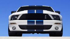 Car Ford mustang Ford Mustang Shelby Racing Stripes frontal view