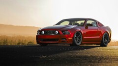 Car Ford mustang Ford red cars vehicle