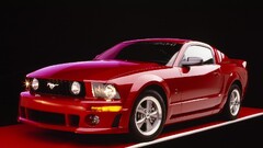 Car Ford mustang Ford red cars vehicle