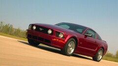 Car Ford mustang Ford vehicle red cars