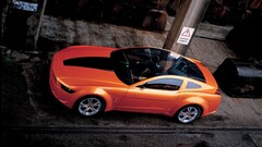 Car Ford orange cars vehicle