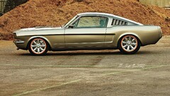 Car Ford silver cars vehicle Ford mustang