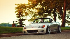 Car honda s2000 vehicle silver cars
