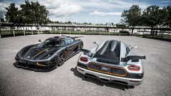 Car Koenigsegg Supercars black cars silver cars vehicle