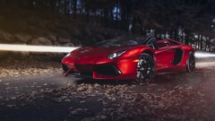 Car Lamborghini red cars vehicle Supercars