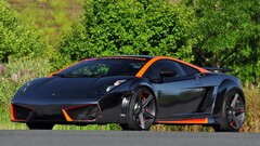 Car Lamborghini vehicle black cars