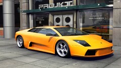 Car Lamborghini yellow cars vehicle