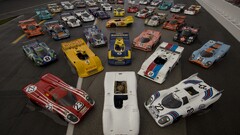 Car Machine Porsche race cars high angle race tracks