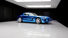 Car Mercedes-Benz electric car mercedes sls