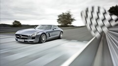 Car mercedes-benz sls amg Mercedes-Benz vehicle race tracks