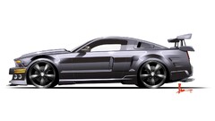 Car muscle cars Ford mustang