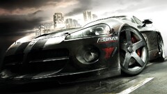 Car muscle cars Race Driver GRID black cars video games