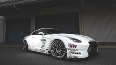 Car Nissan GT-R R35 Nissan white cars vehicle