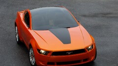 Car orange cars vehicle