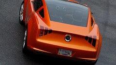 Car orange cars vehicle watermarked