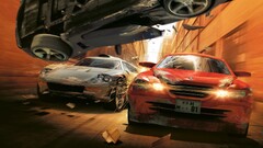 Car racing video game art Burnout (video game) Criterion Games