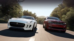 Car racing white cars red cars video games vehicle