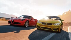 Car racing yellow cars red cars vehicle road video games