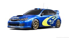 Car rally cars subaru impreza
