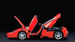 Car red cars vehicle Ferrari Supercars