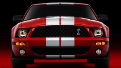 Car red cars vehicle mustang gt500 Shelby Ford Ford mustang
