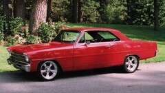 Car red cars vehicle