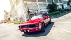 Car red cars vehicle urban