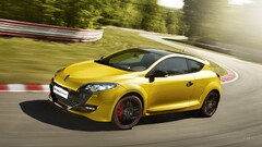 Car Renault Megane RS yellow cars