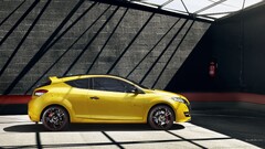 Car Renault Megane RS yellow cars