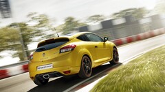 Car Renault Megane RS yellow cars